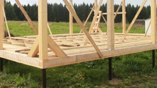Сарай на винтовых сваях или хозблок на сваях Новочеркасск цена от 2502 руб. / шт.