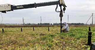Установка винтовых свай Новочеркасск цена от 3063 руб.