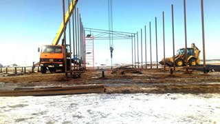 Аренда экскаватора погрузчика с ямобуром в Новочеркасск цена от 1532 руб