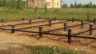 Установка и монтаж - винтовые сваи в Новочеркасске для свайного фундамента дома. Цена от 2042 руб - видео закручивание